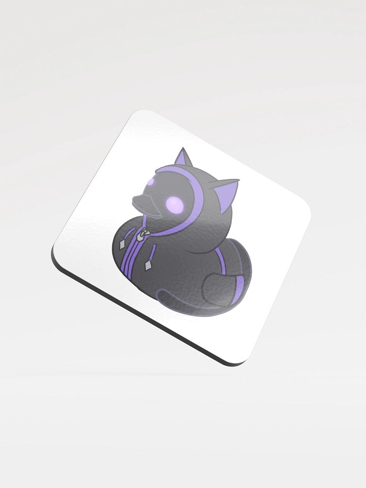 Cat Lunisica Duck Cork Coaster product image (1)