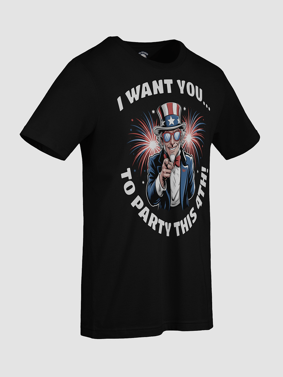 Uncle Sam Party Vibes – 4th of July Edition T-Shirt product image (9)