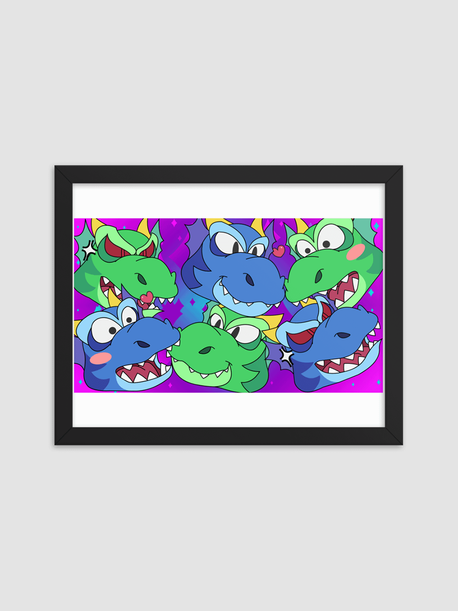 Lots of Dragons Enhanced Matte Paper Framed Poster product image (3)