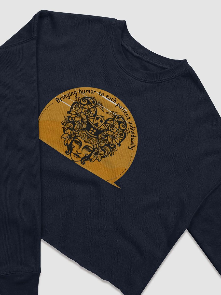 Bringing humor to each patient individually - Nurse icon Fleece Sweatshirt product image (12)