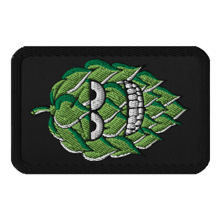 Hop Head Embroidered Patch product image (1)
