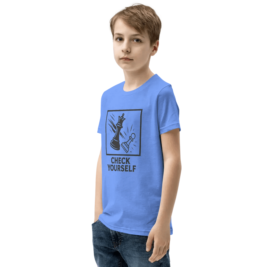 Check Yourself - Youth T-Shirt product image (7)