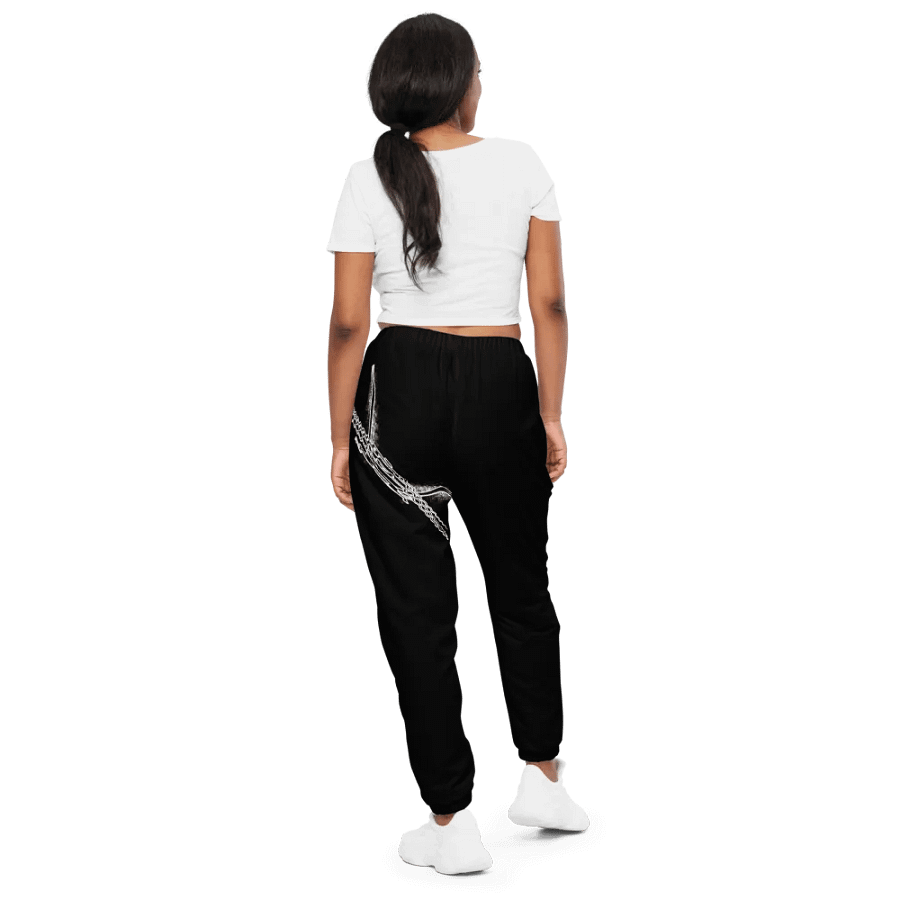 Unisex Track Pants - Black - Black HApex Gear Black Logo product image (11)