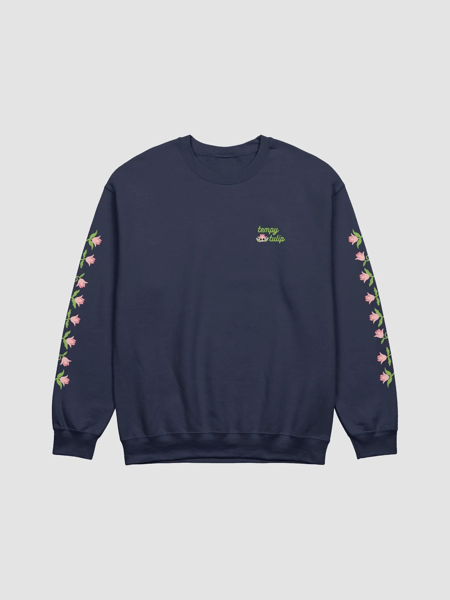 tulip crewneck (sleeve detail) product image (1)