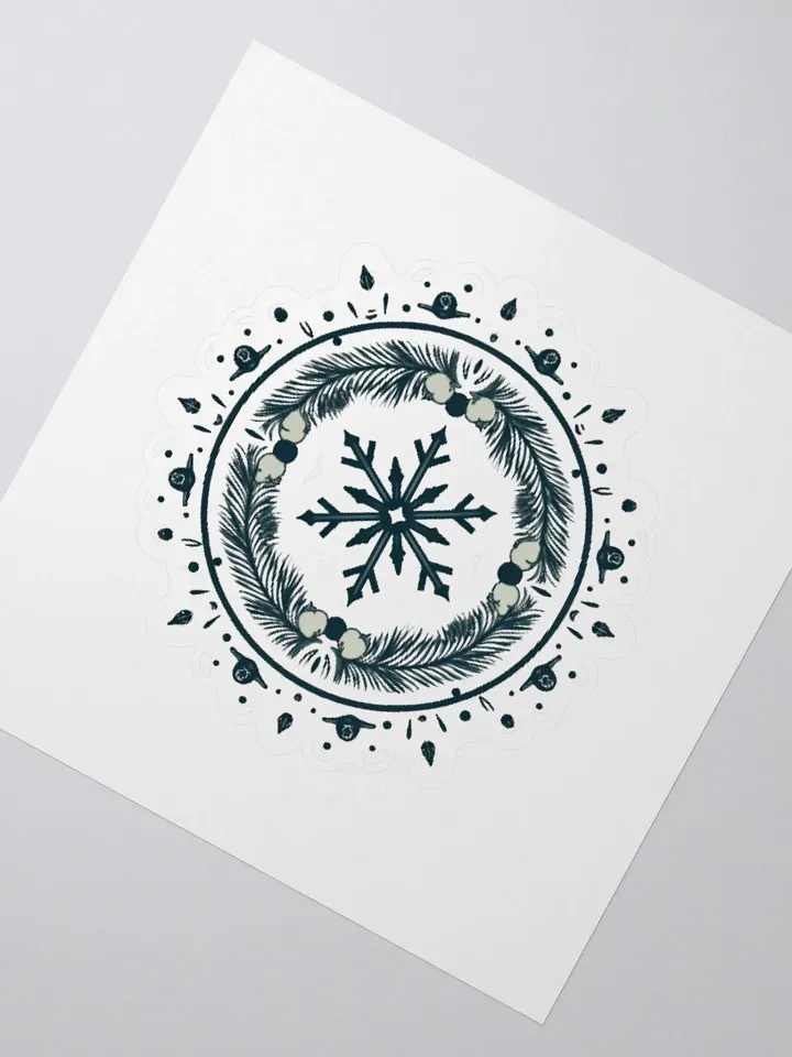 Symmetrical Serenity Kiss Cut Stickers product image (2)