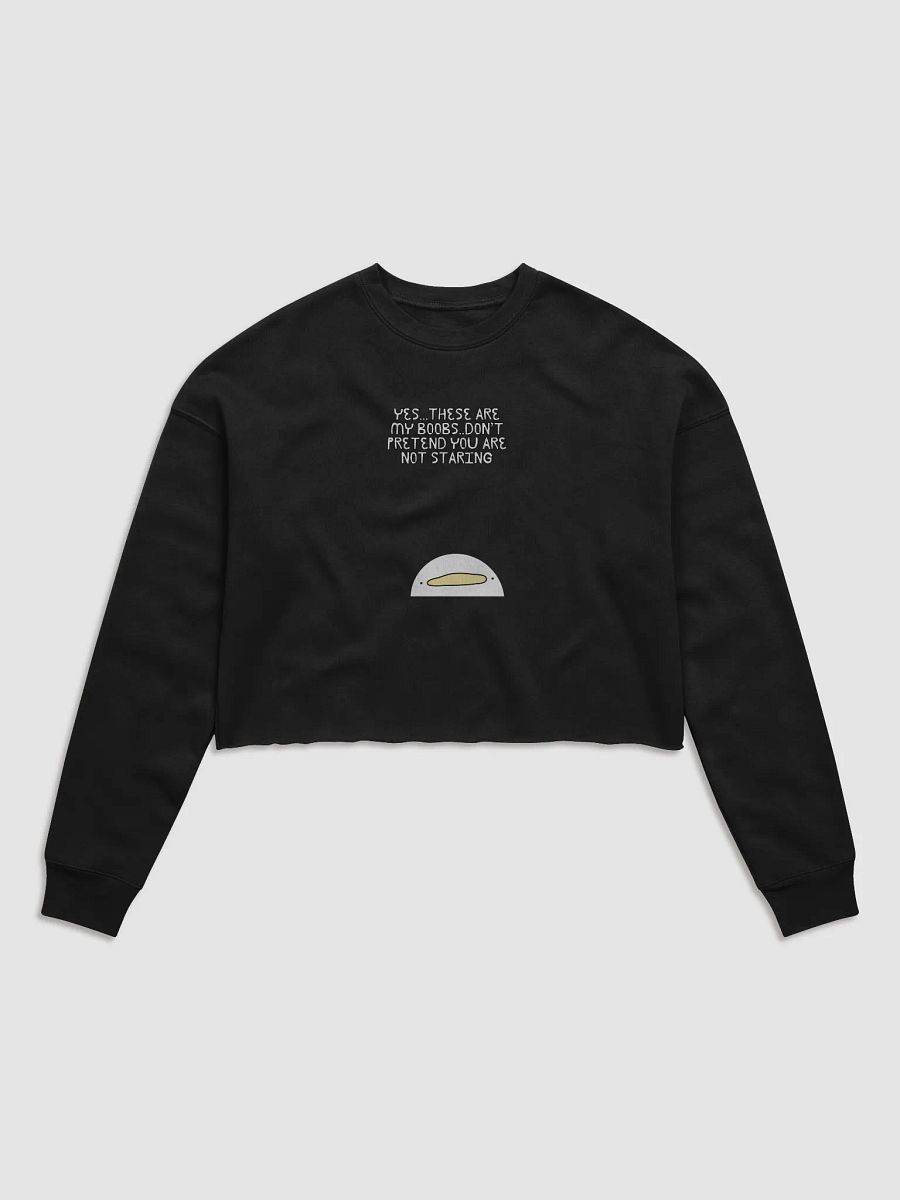 Peaky Duck Statement Crop Sweatshirt product image (1)