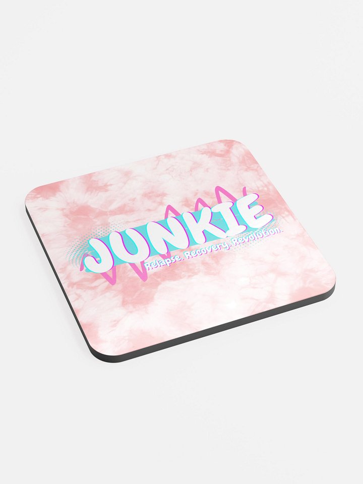 “Tie-Dye Recovery” – Junkie Project Coaster product image (2)