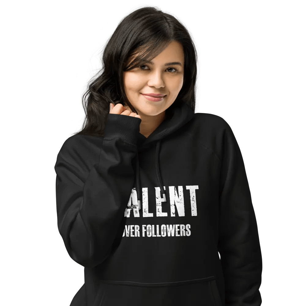 Talent over Followers Eco Hoodie product image (5)