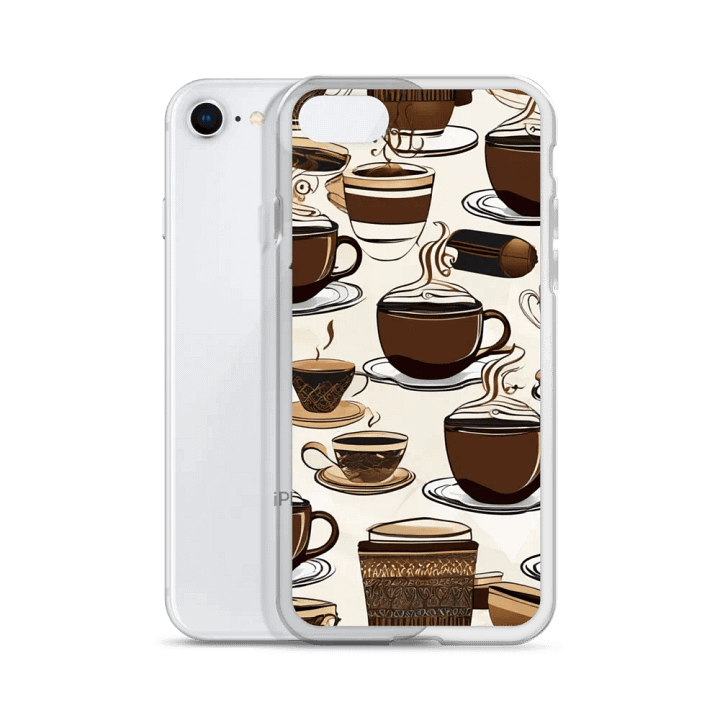 Brewed Coffee Elegance iPhone Case product image (51)