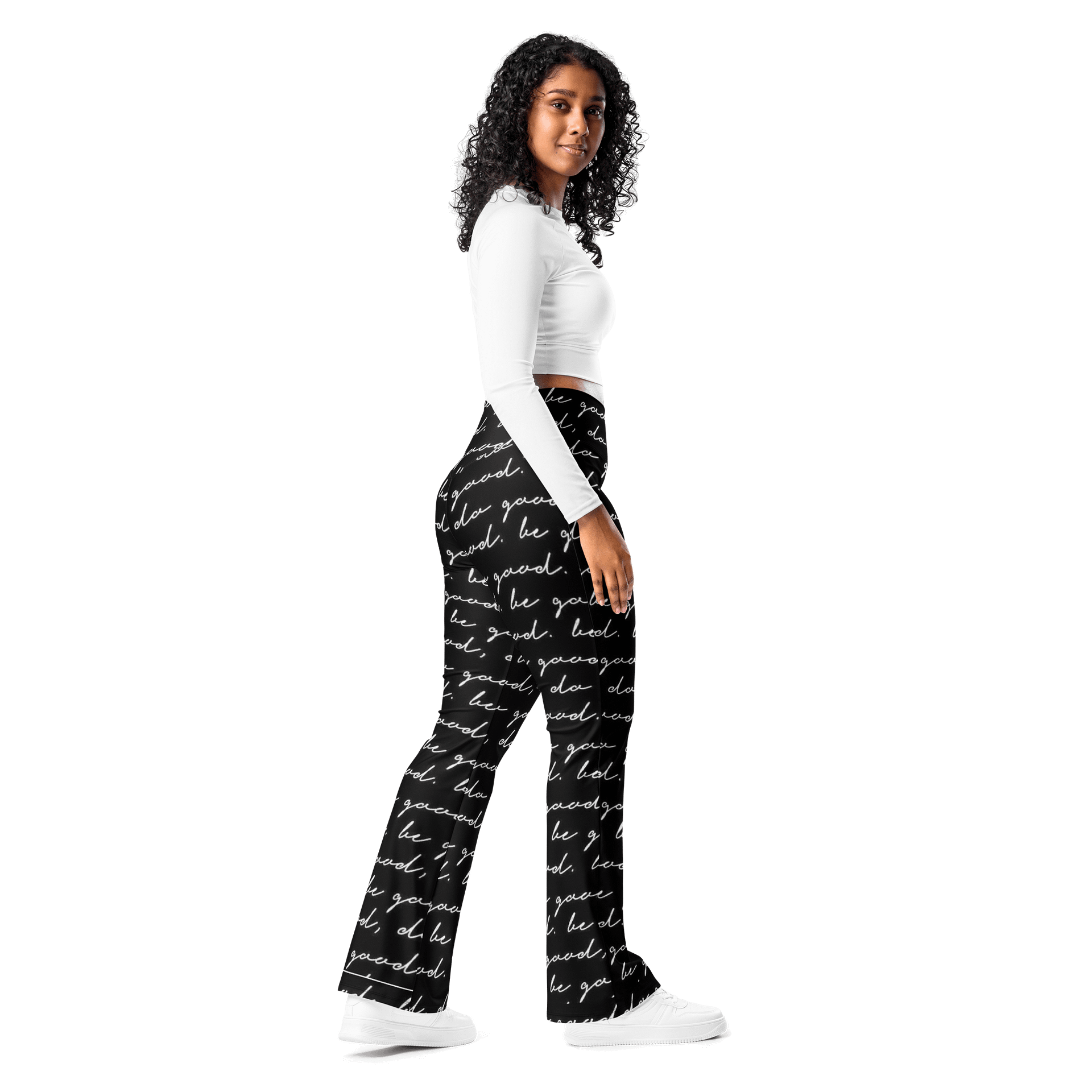 Scripted Elegance Flare Leggings product image (2)