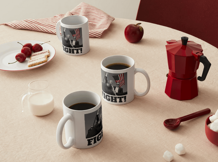 FIGHT Coffee Mug Trump Large Size product image (5)