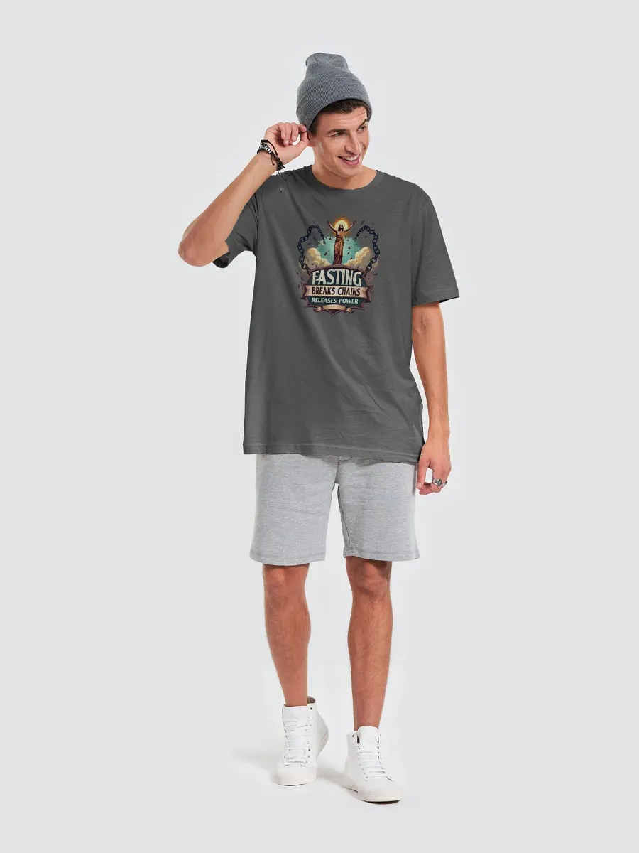 Fasting Breaks Chains, Releases Power - Spiritual Warfare T-Shirt product image (26)