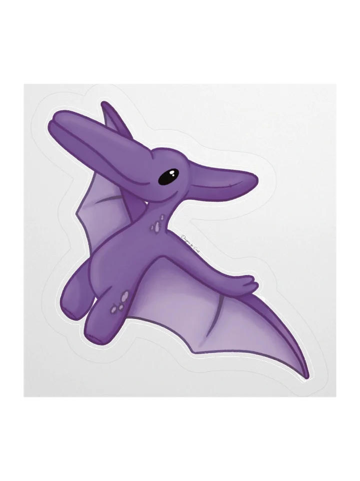 Pterodactyl Plushie Sticker product image (3)