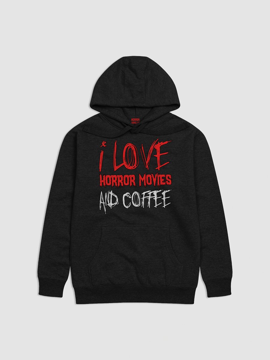 I Love Horror Movies And Coffee Hoodie product image (3)