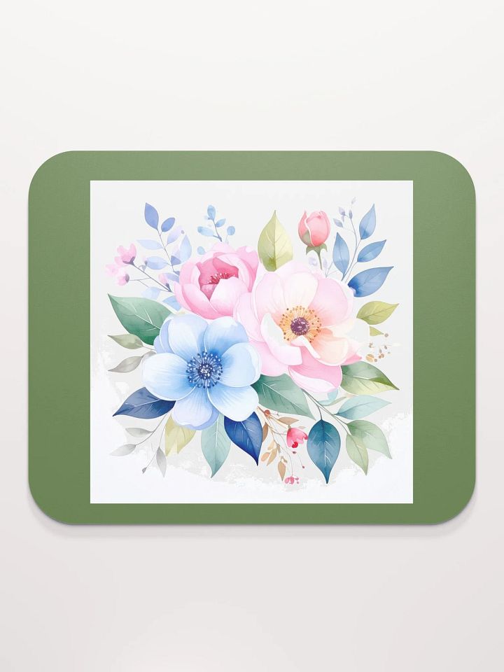 Columbia Road Market Mouse Pad (Light Floral) product image (2)