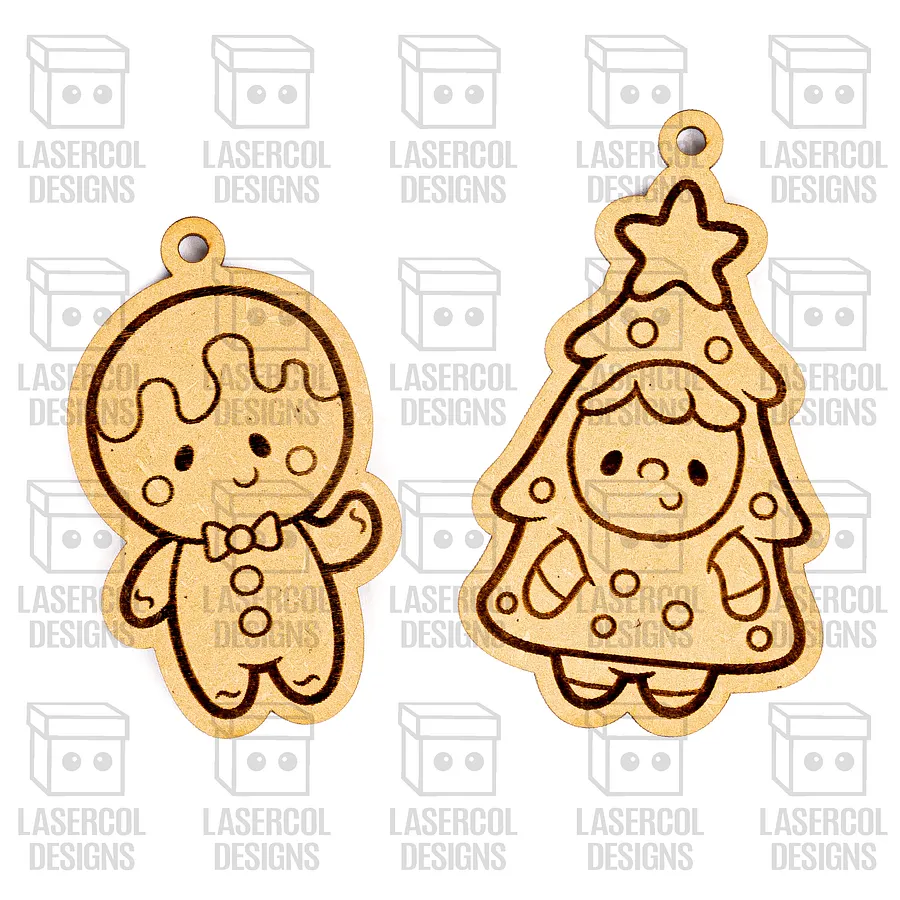 Christmas Ornaments - Laser Cut Files product image (7)