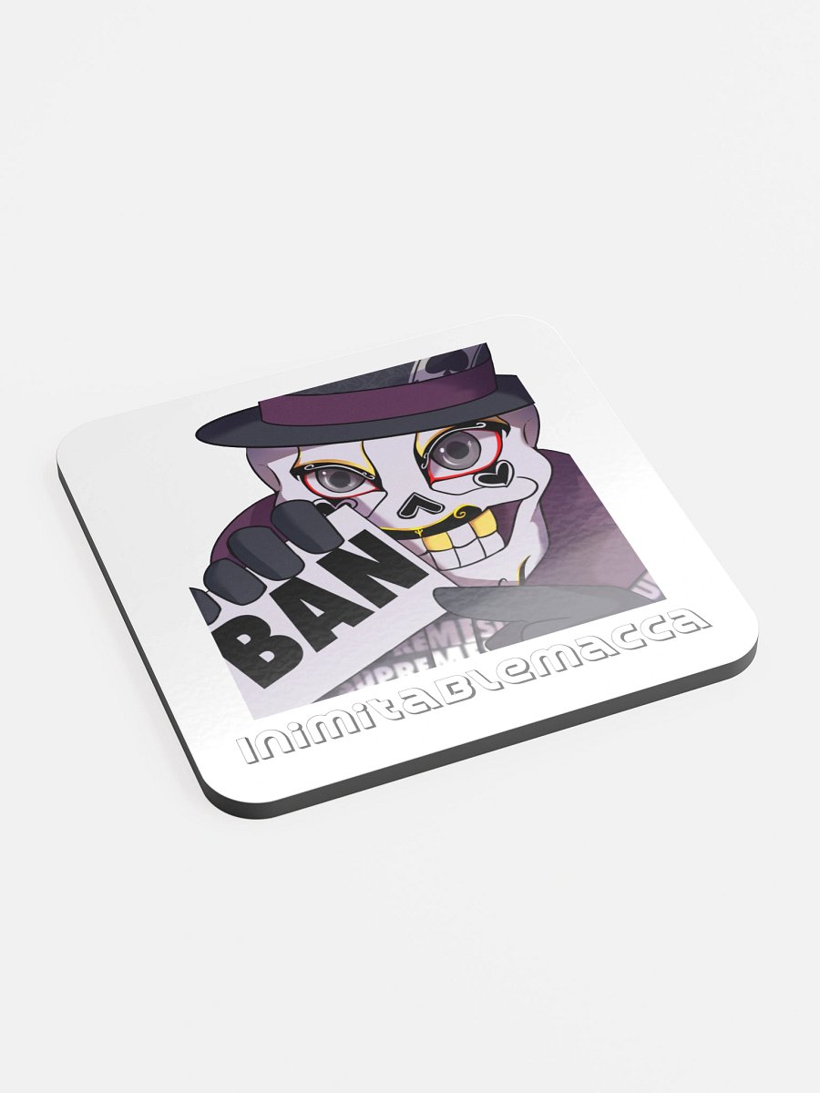 Macca's Ban Emoji on a coaster! product image (2)