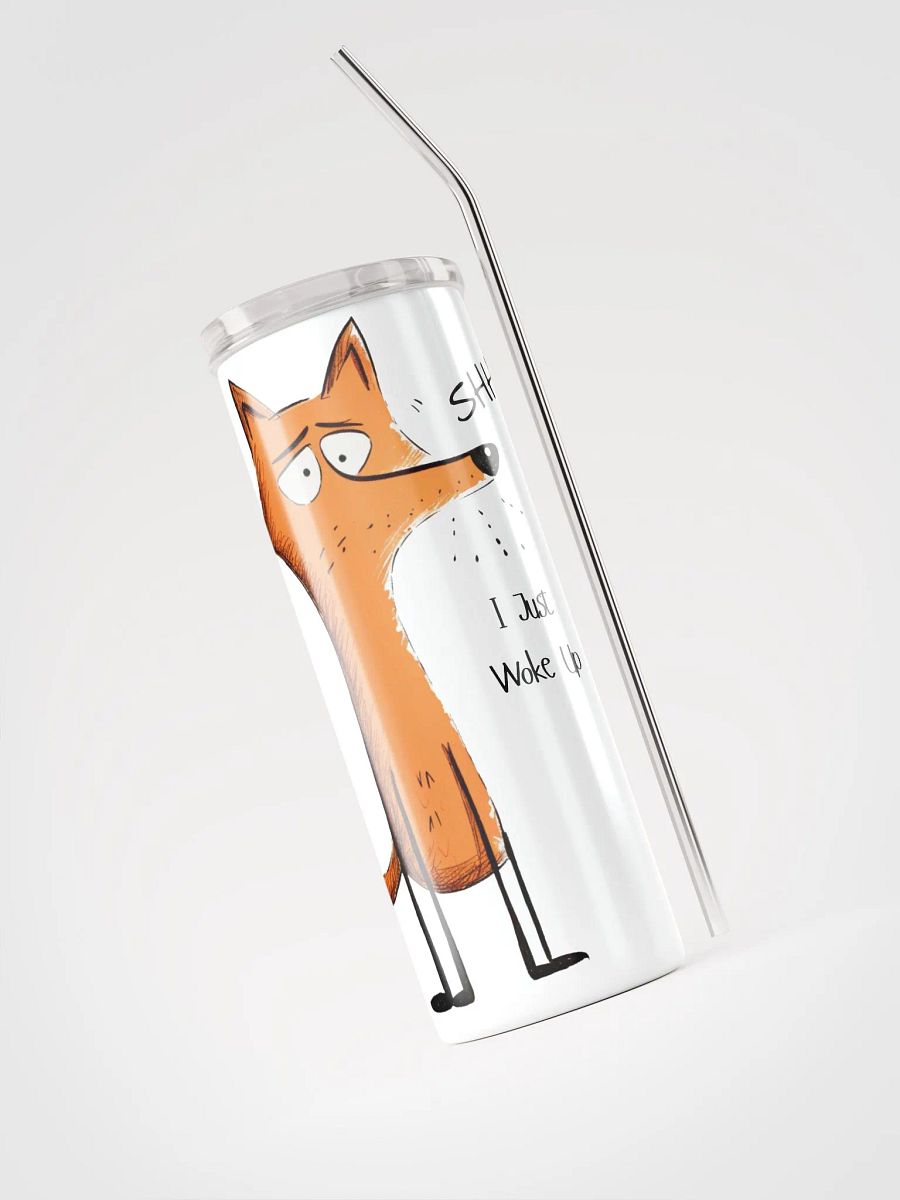 Sleepy Fox Stainless Steel Tumbler product image (4)