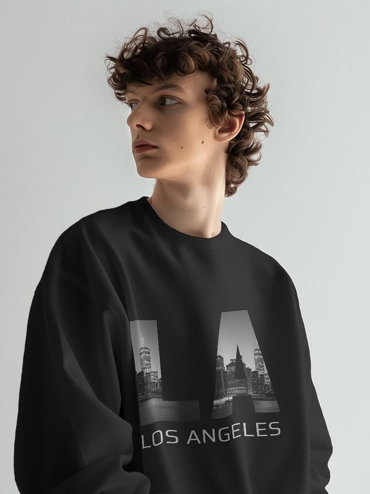 LA Skyline Cotton Sweatshirt product image (1)