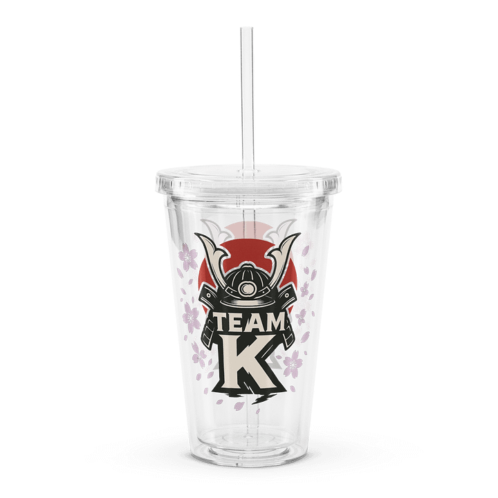 Team K Japan Clear Plastic Tumbler product image (2)