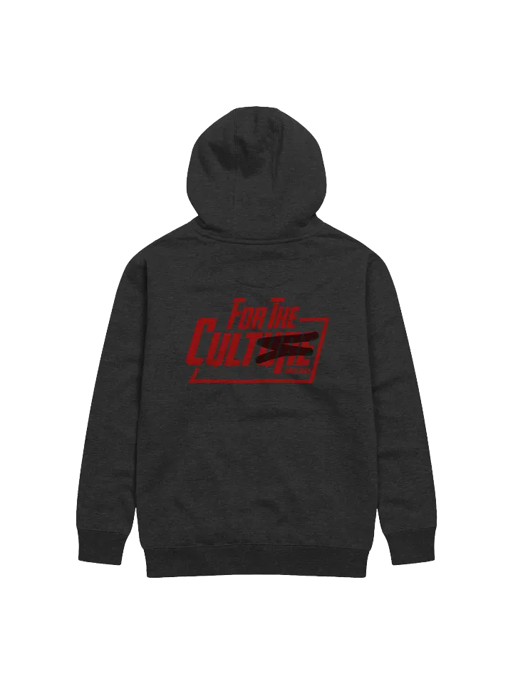 For the Culture Red / Black Hoodie product image (1)