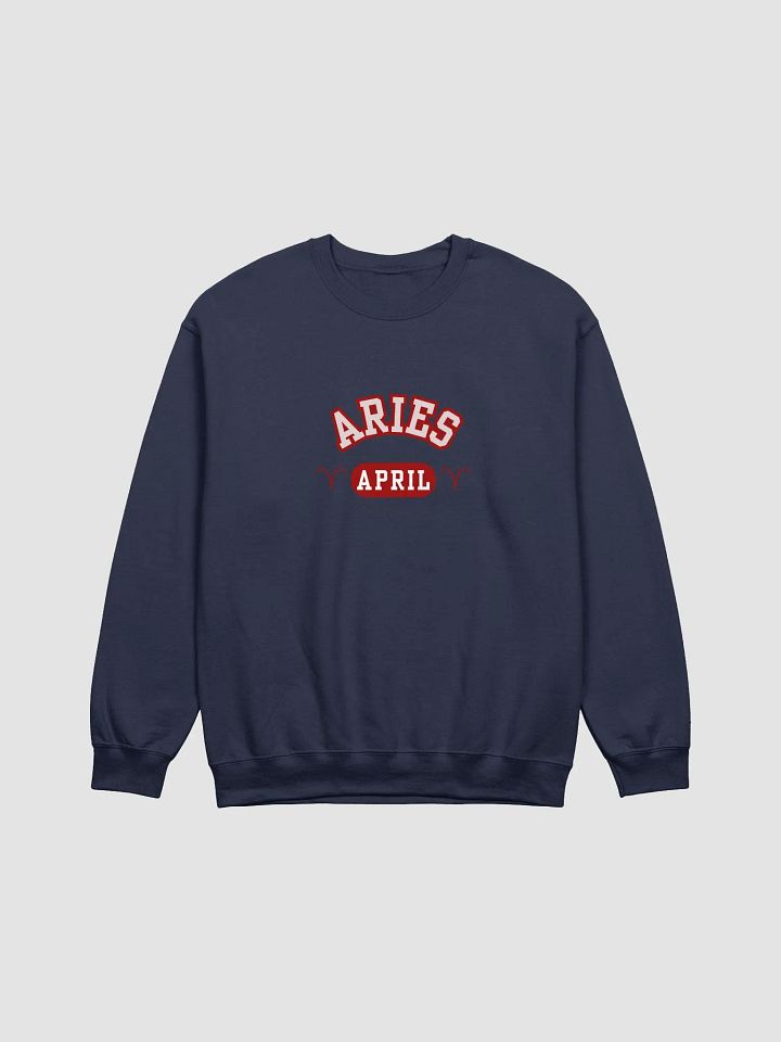 Aries April Zodiac Sign Sweatshirt product image (26)