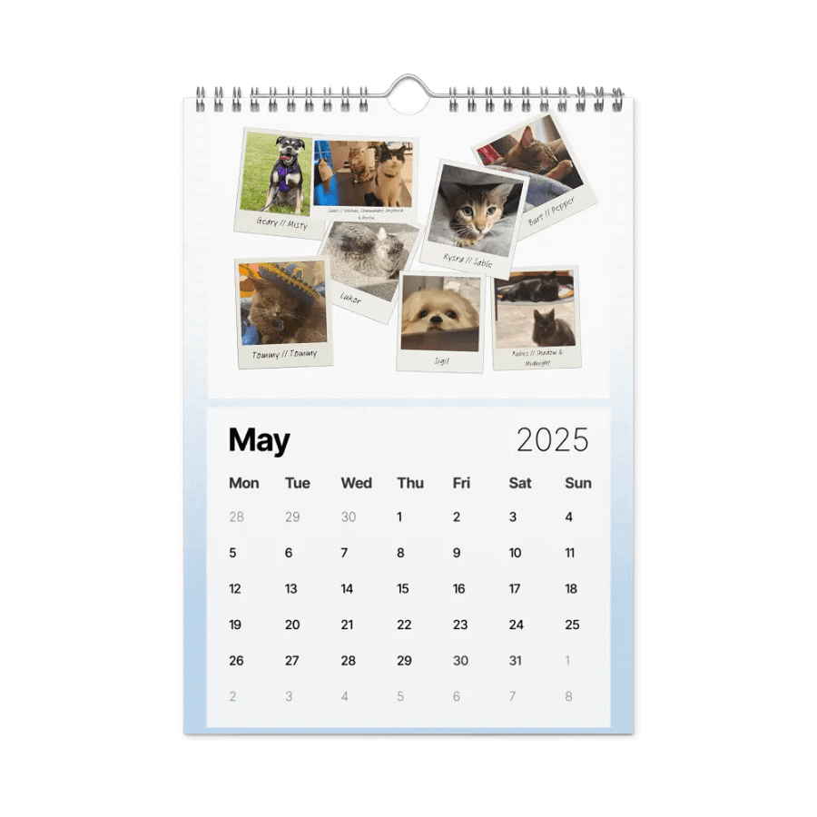 2025 EG Pet Calendar product image (6)
