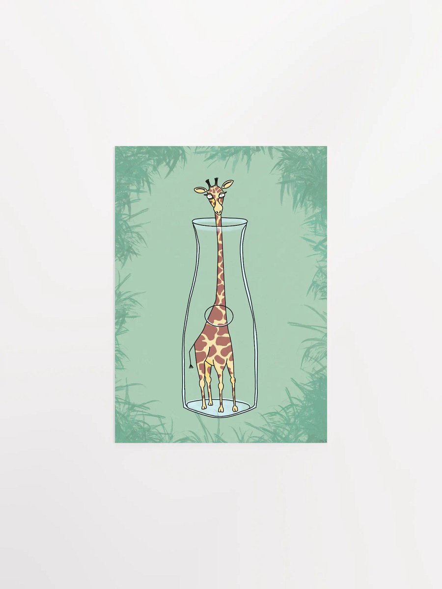 Art Print - Giraffe in a Carafe product image (1)