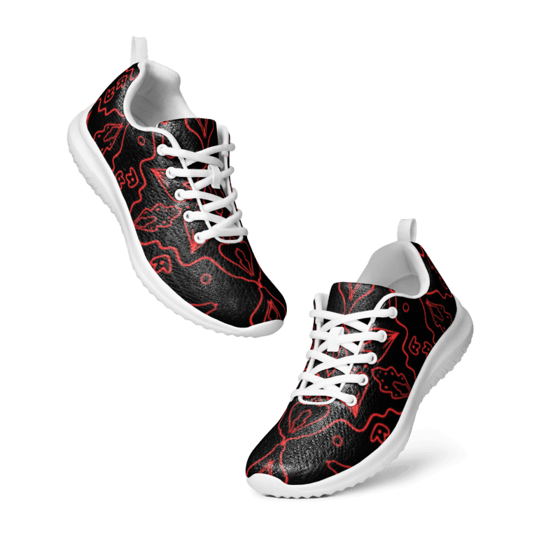 Heartbeat Red Women's Athletic Shoes product image (3)
