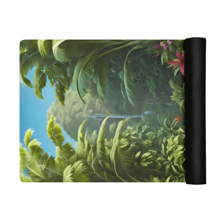 Tropical Waterfall Yoga Mat product image (2)