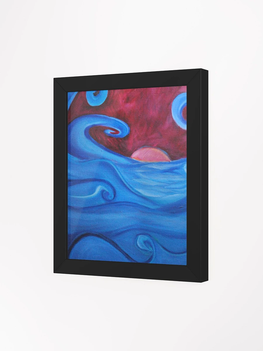 Blown Ocean Waves Framed Poster product image (38)