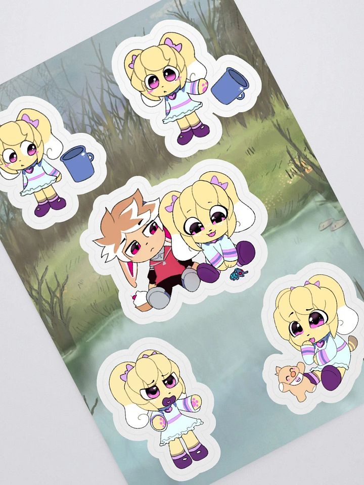 Smol Sillies Sticker Sheet product image (1)
