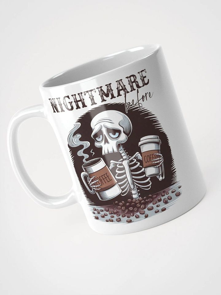 Skeleton Nightmare Before Coffee Mug product image (2)