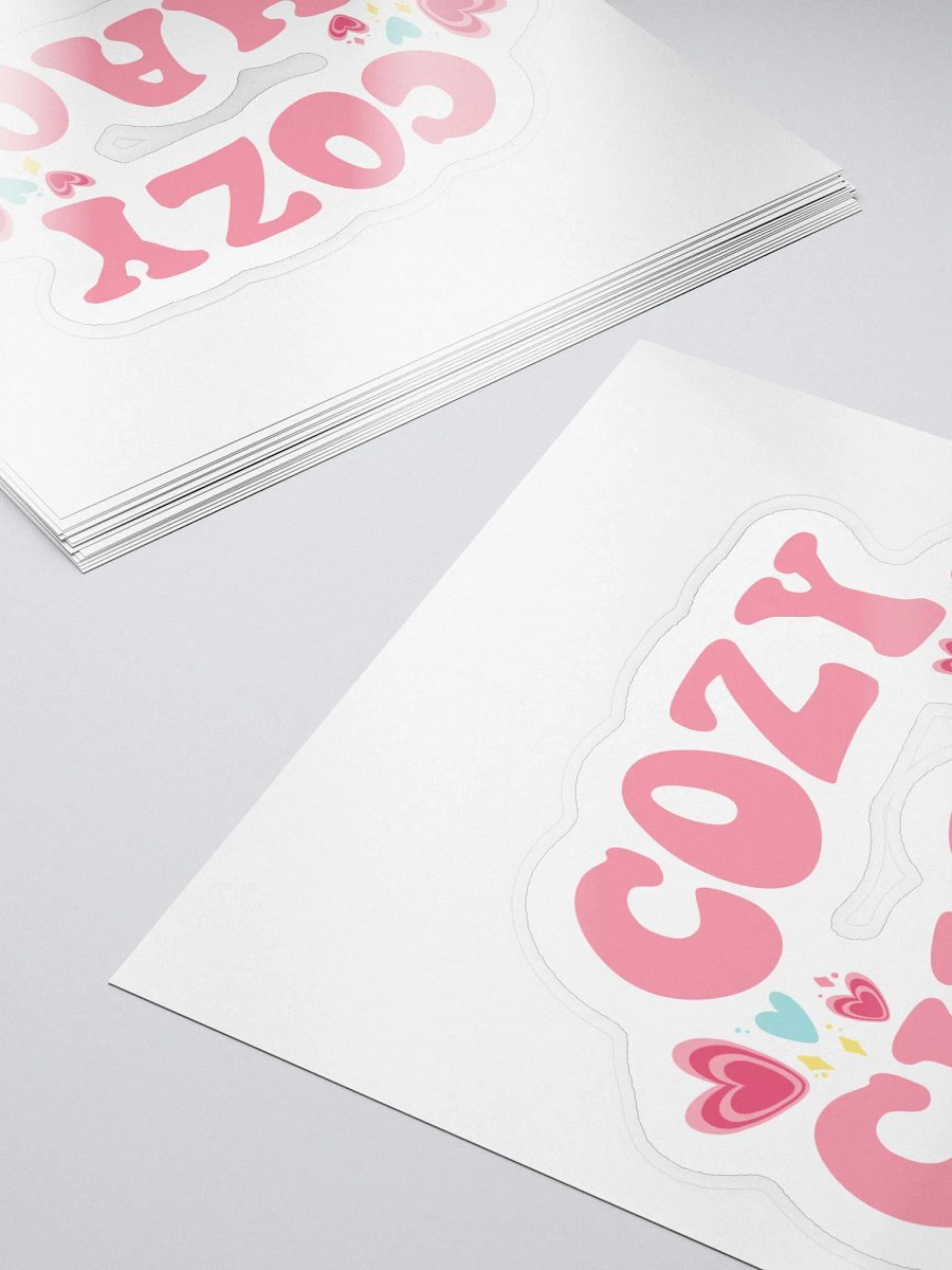 Cozy Chaos Sticker product image (5)