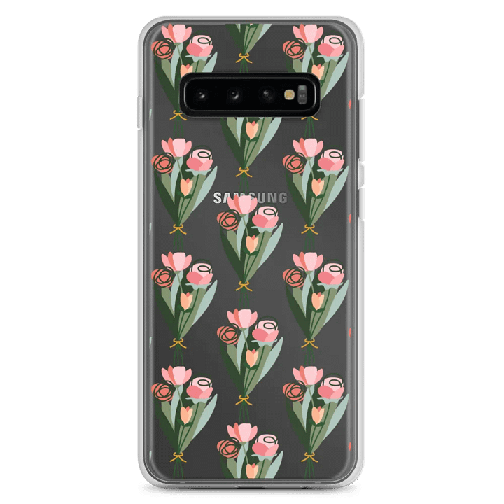 Floral Fusion Samsung® Clear Case product image (2)