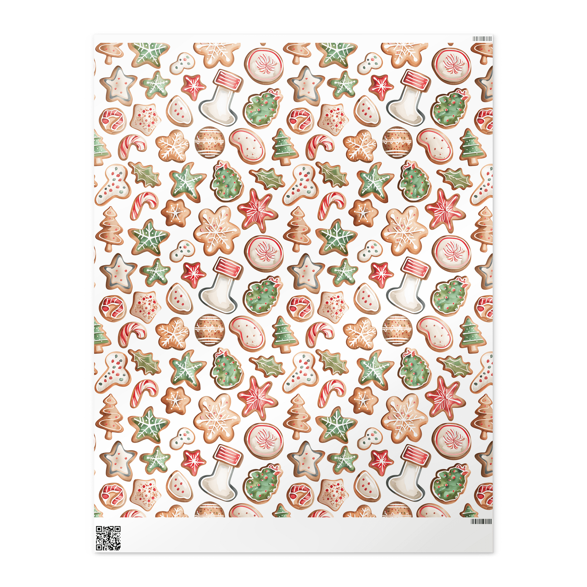 Christmas Cookies Wrapping Paper product image (2)