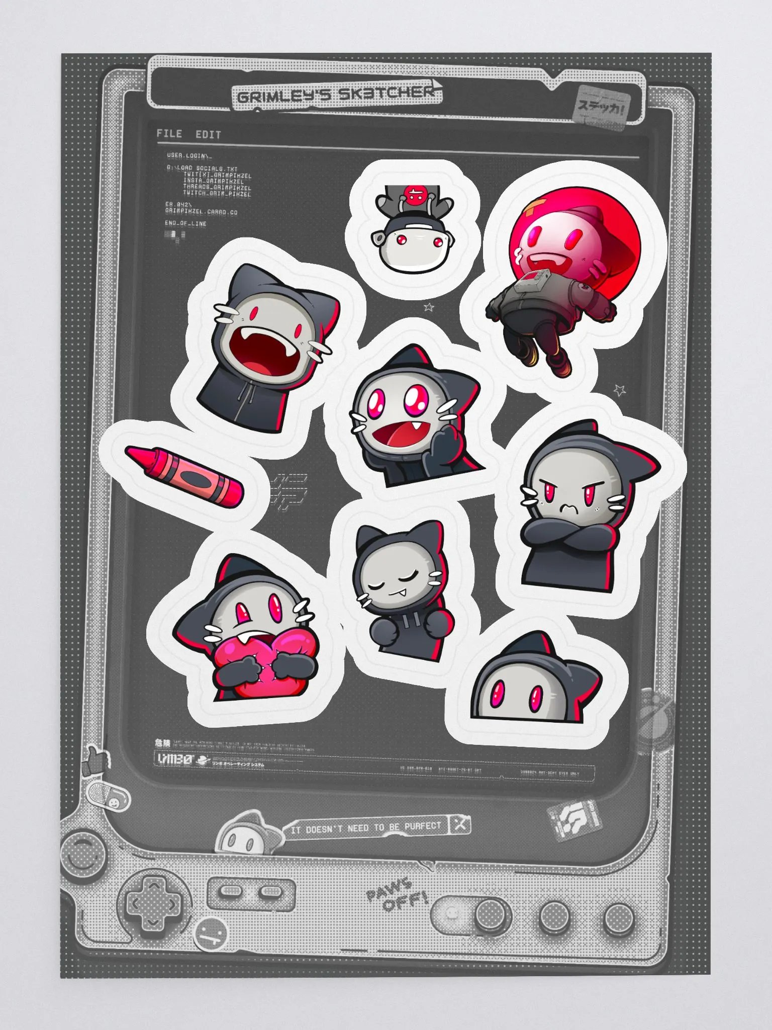G:\Stickr\The Emotable Grimley : Volume 01 product image (3)