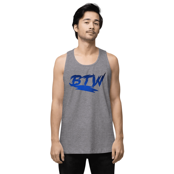 New BTW logo muscle shirt product image (9)