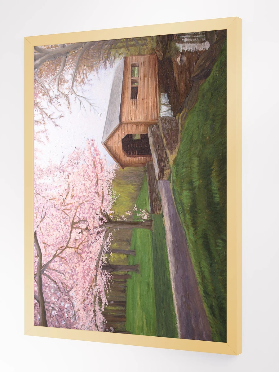 Cherry Blossom Bridge Framed Print product image (2)