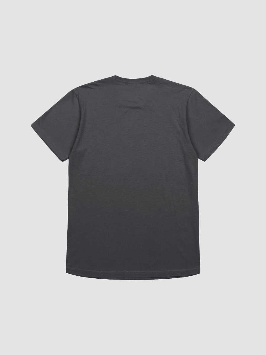 Dark grey t shirt chrome left logo product image (2)