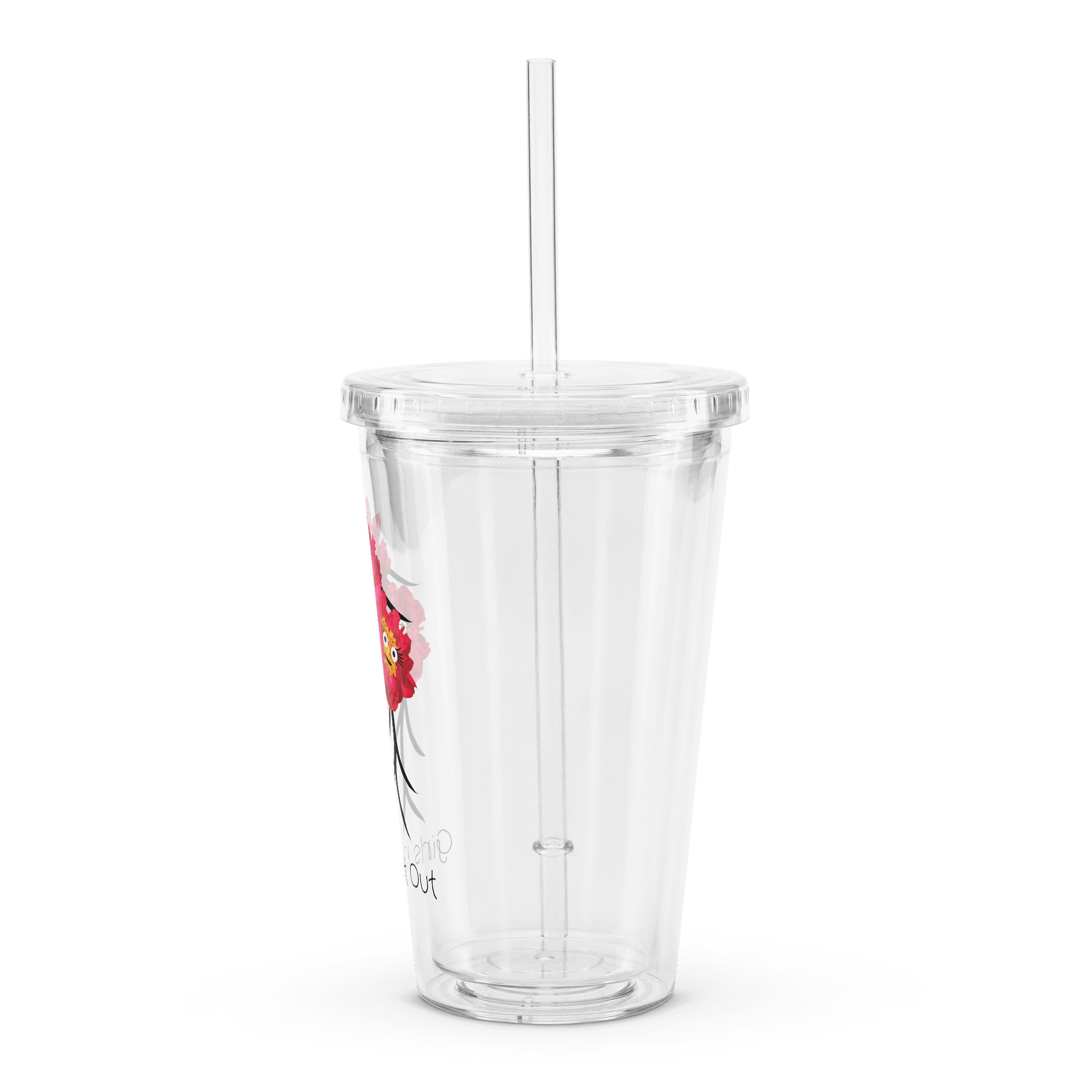 Cheerful Blooms Double Wall Tumbler product image (4)