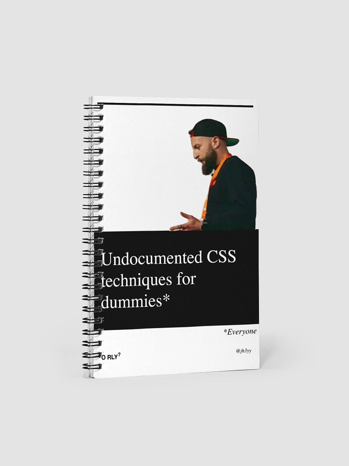 Jheyy Undocumented CSS techniques for dummies ORLY Notebook product image (1)