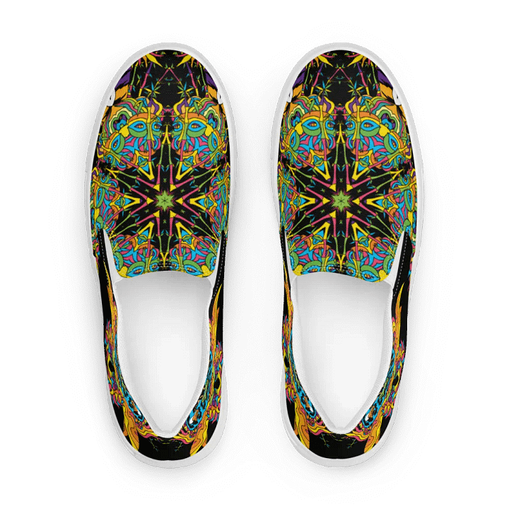 Kaleidescope Men's Canvas Slip On Shoes product image (1)