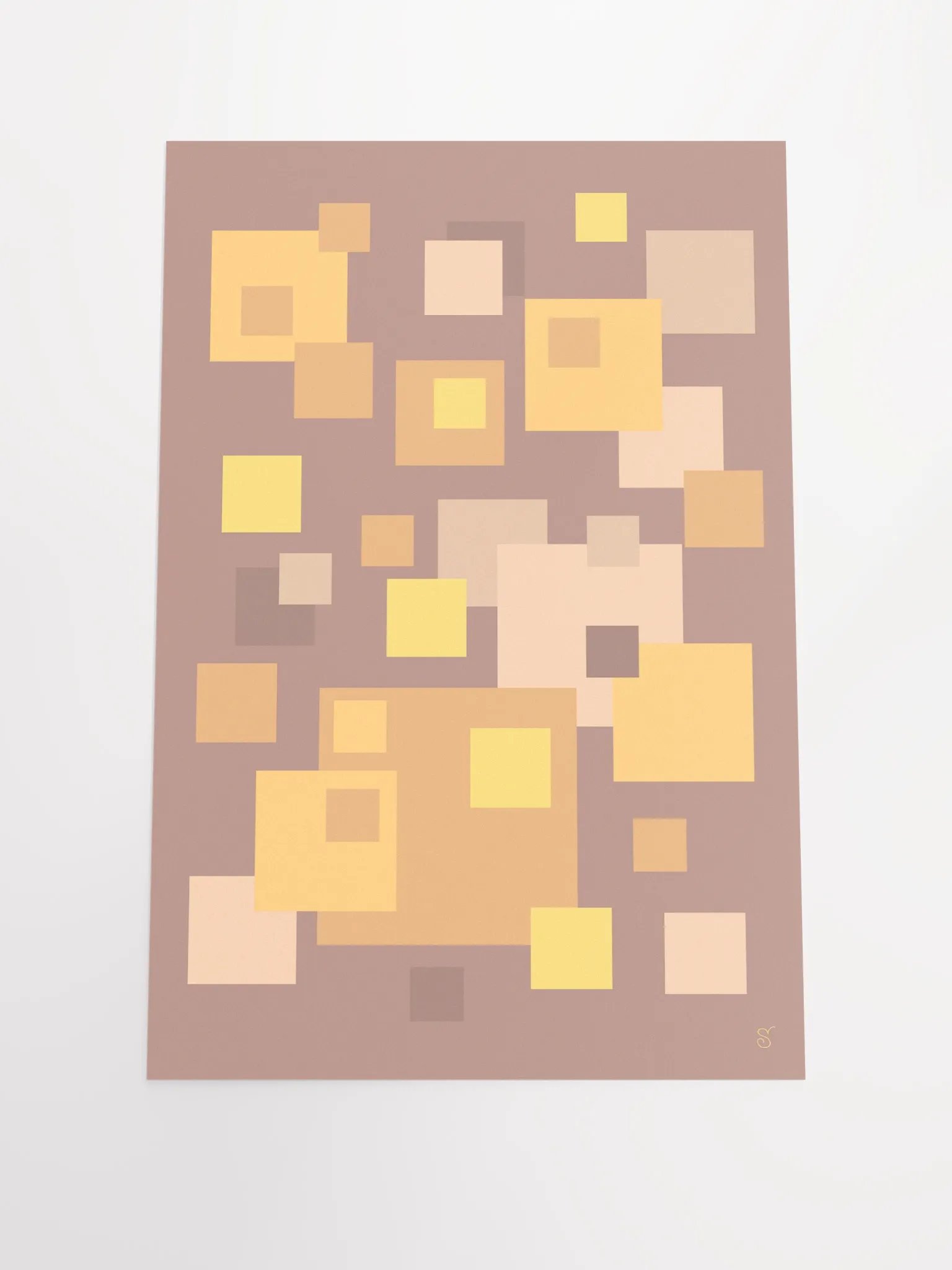 Vibrant Matte Poster Print - Abstract Image No. 3 product image (1)