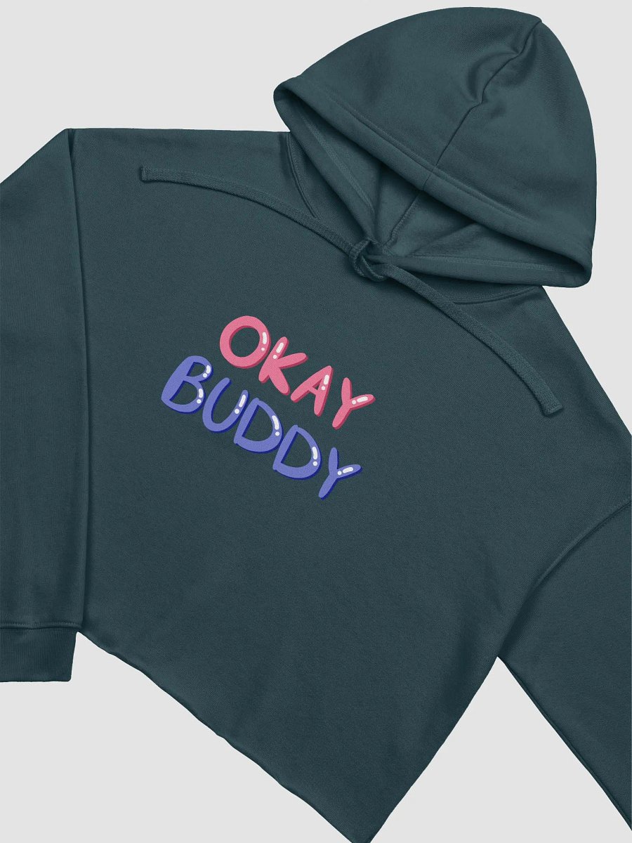 Okay Buddy(Crop Top Hoodie) product image (17)