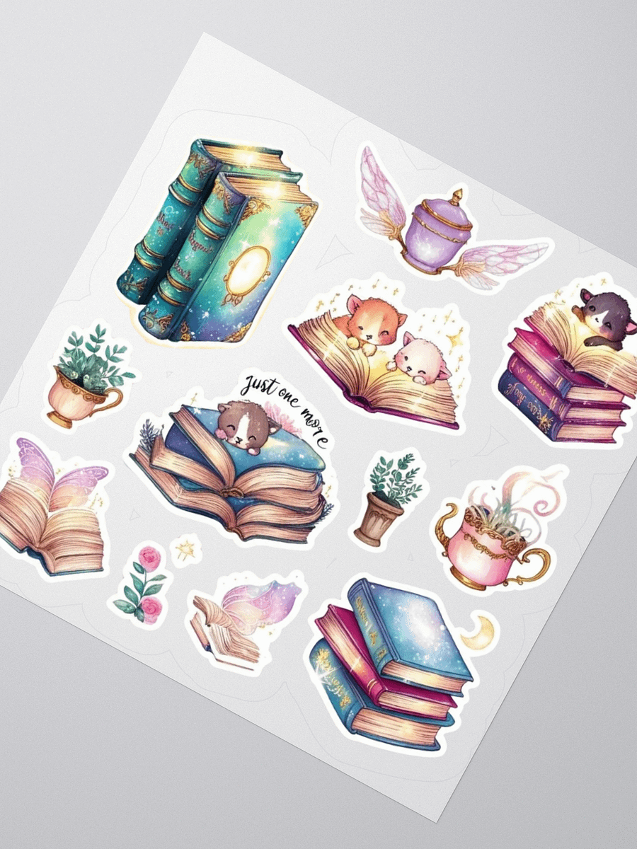 Whimsical Bookish Delights Sticker Pack product image (6)