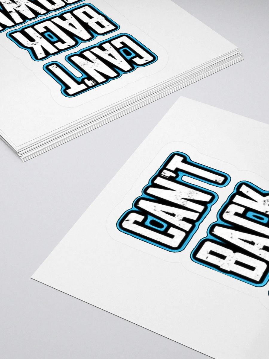 Can't Back Down (TeNN4OUR) Kiss Cut Stickers product image (15)