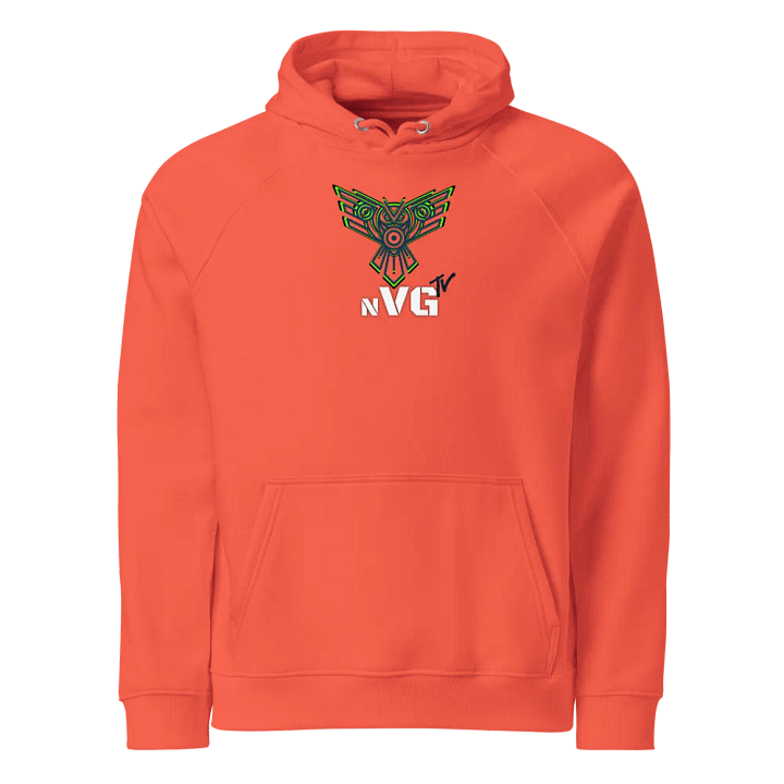 Neon Owl Geometric Eco Hoodie product image (1)