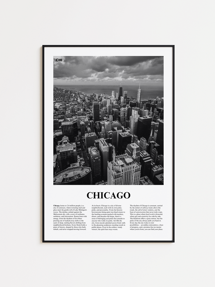 Chicago 01 Newspaper Poster product image (1)