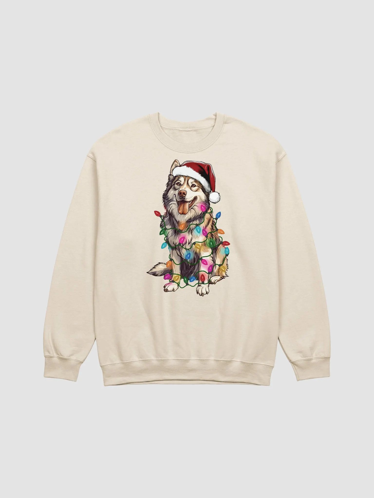 Funny Alaskan Malamute(Red) Christmas Sweatshirt product image (22)